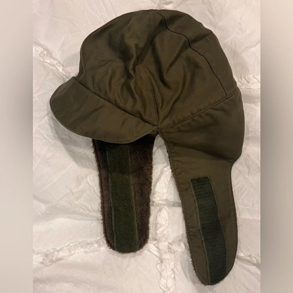 VINTAGE military / aviator cap EUC
